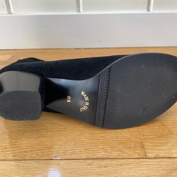 Garnet Hill Bootie, 8.5, Black suede - Picture 4 of 8